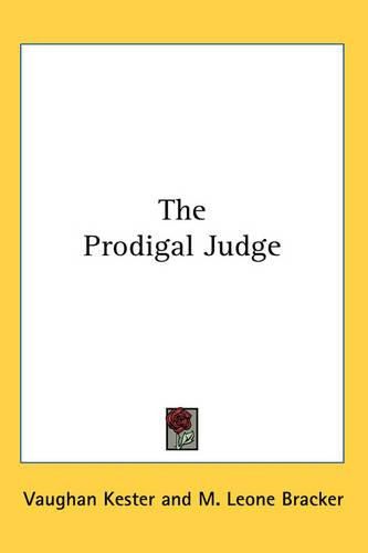 Cover image for The Prodigal Judge