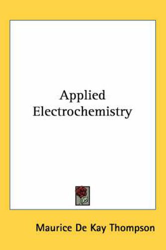 Applied Electrochemistry