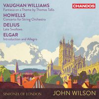 Cover image for Vaughan Williams, Howells, Delius & Elgar – Music for Strings 
