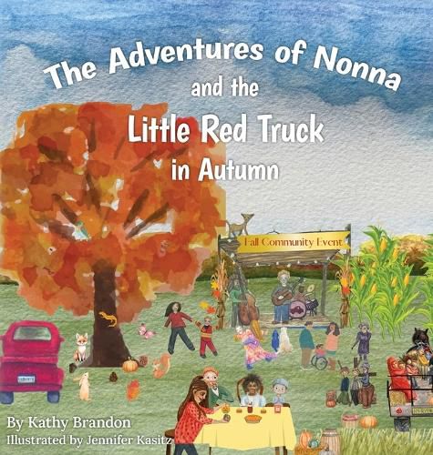 Cover image for The Adventures of Nonna and the Little Red Truck in Autumn