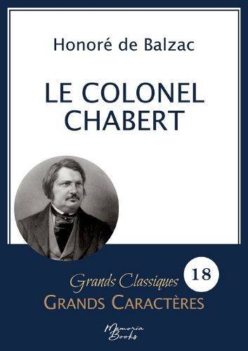 Cover image for Le Colonel Chabert en grands caracteres