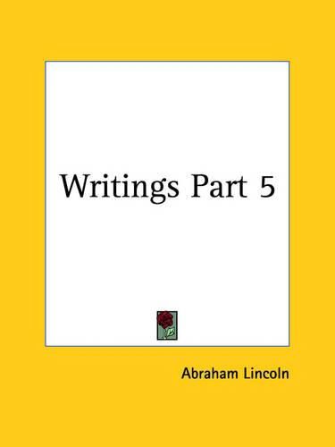 Cover image for Writings Part 5