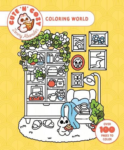 Cover image for Cute'n'cozy Coloring Therapy