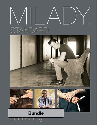 Cover image for Bundle: Milady Standard Barbering, 6th + Student Workbook + Exam Review