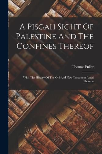 Cover image for A Pisgah Sight Of Palestine And The Confines Thereof