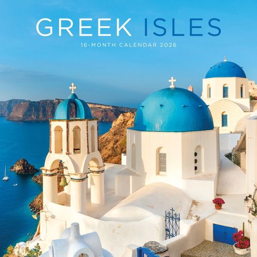 Cover image for 2026 Greek Isles Mini Wall Calendar Multi-Lingual