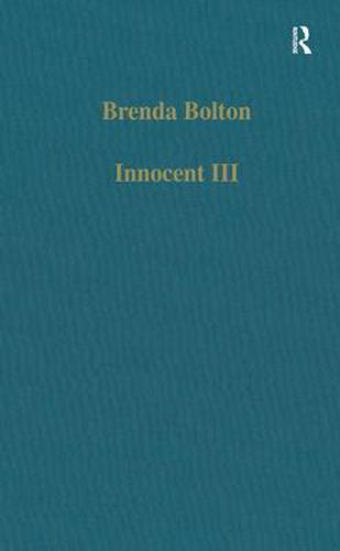 Cover image for Innocent III: Studies on Papal Authority and Pastoral Care