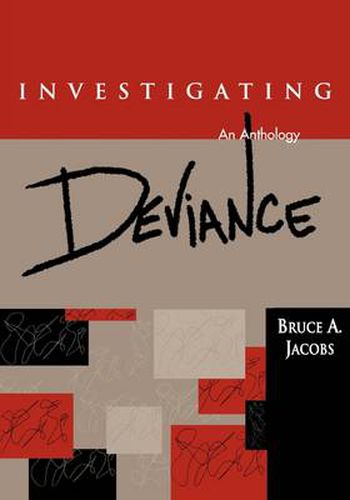 Cover image for Investigating Deviance: An Anthology