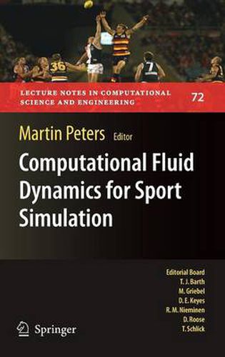 Cover image for Computational Fluid Dynamics for Sport Simulation