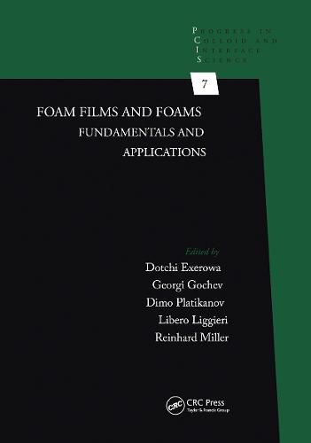 Cover image for Foam Films and Foams: Fundamentals and Applications