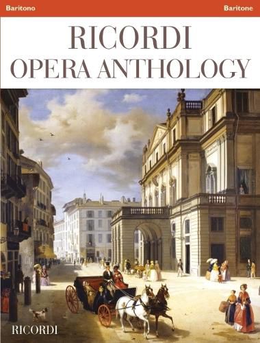 Cover image for Ricordi Opera Anthology: Baritone: Baritone