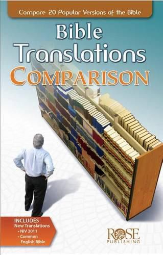 Cover image for Bible Translations Comparison: Compare 20 Popular Versions of the Bible