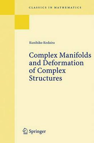 Cover image for Complex Manifolds and Deformation of Complex Structures