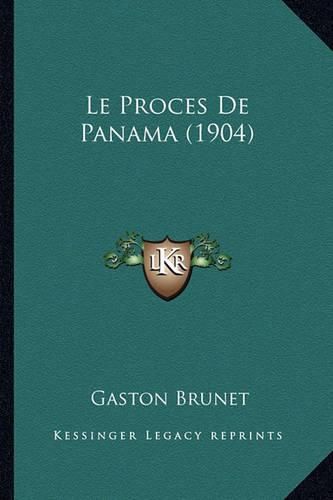 Le Proces de Panama (1904)