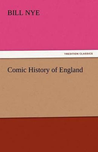 Cover image for Comic History of England