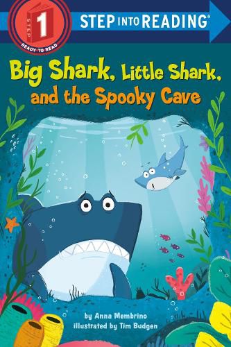 Cover image for Big Shark, Little Shark, and the Spooky Cave