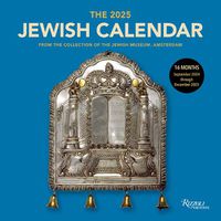 Cover image for The Jewish Calendar 2024-2025 (5785) 16-Month Wall Calendar