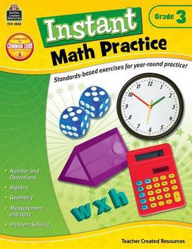 Cover image for Instant Math Practice Grade 3