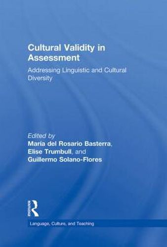 Cover image for Cultural Validity in Assessment: Addressing Linguistic and Cultural Diversity