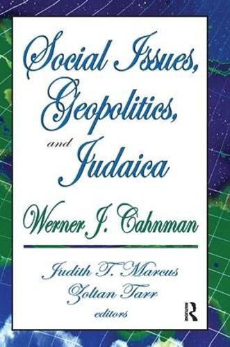 Cover image for Social Issues, Geopolitics, and Judaica