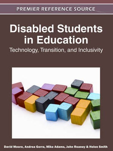 Cover image for Disabled Students in Education: Technology, Transition, and Inclusivity