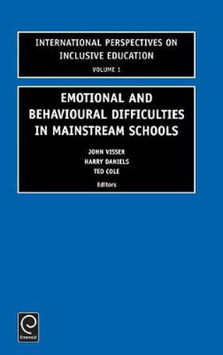 Cover image for Emotional and Behavioural Difficulties in Mainstream Schools