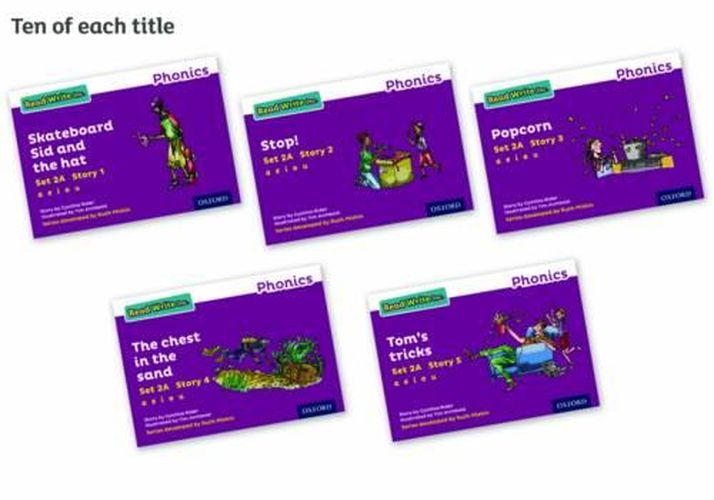 Read Write Inc. Phonics: Purple Set 2A Storybooks Pack of 50