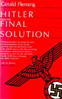 Cover image for Hitler and the Final Solution