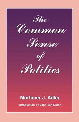 The Common Sense of Politics