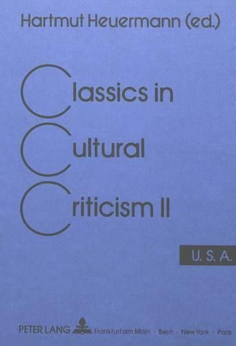 Classics in Cultural Criticism: U.S.A