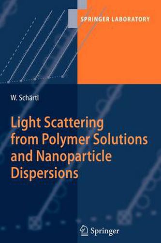 Cover image for Light Scattering from Polymer Solutions and Nanoparticle Dispersions