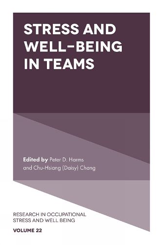 Cover image for Stress and Well-Being in Teams