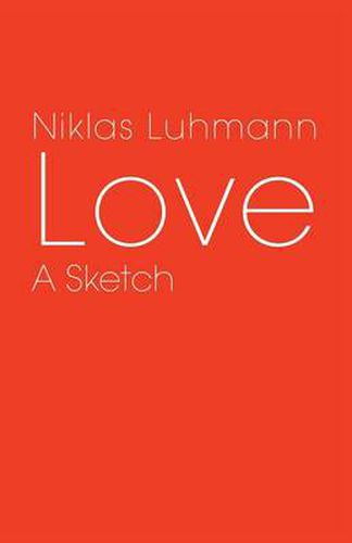 Cover image for Love: A Sketch