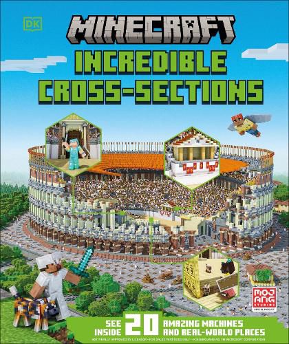 Cover image for Minecraft Incredible Cross-Sections