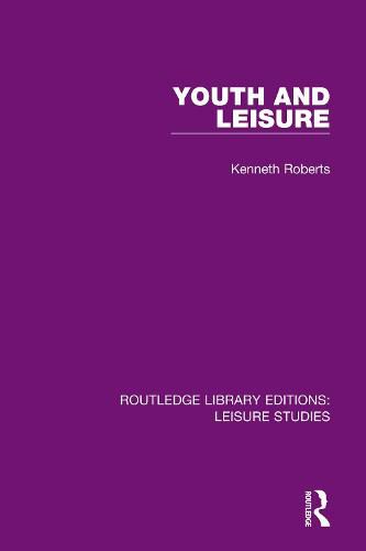 Cover image for Youth and Leisure