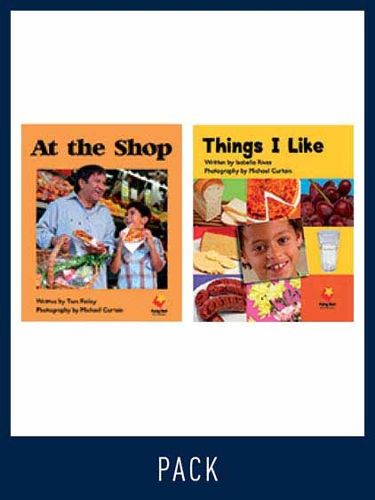 Cover image for Flying Start Guided Reading Level 2, Pack 9: Paired student books (6x6), vocabulary starter (1) and lesson plan (1)