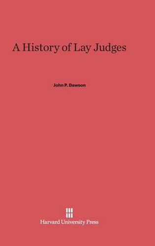 A History of Lay Judges