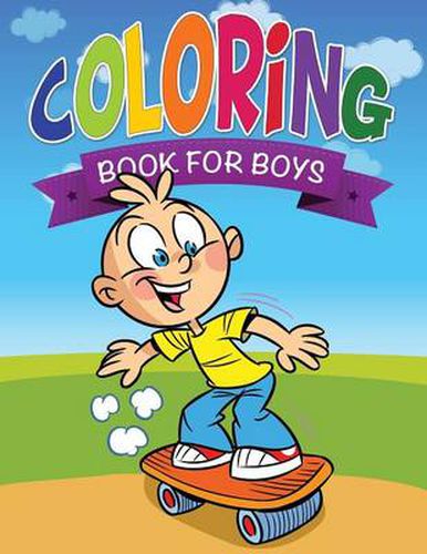 Cover image for Coloring Book for Boys