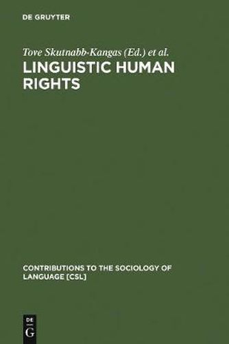 Cover image for Linguistic Human Rights: Overcoming Linguistic Discrimination