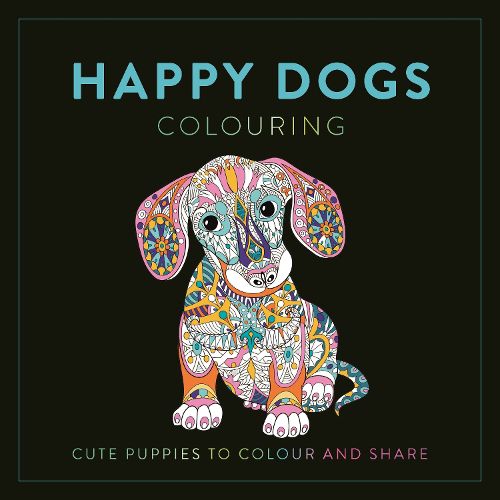 Cover image for Happy Dogs Colouring