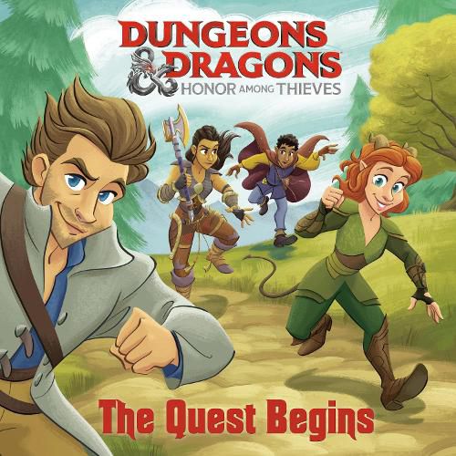 Cover image for The Quest Begins (Dungeons & Dragons: Honor Among Thieves)