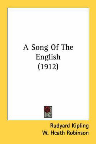 Cover image for A Song of the English (1912)