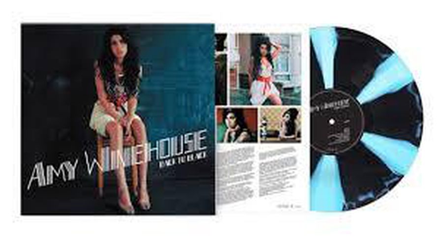 Cover image for Back To Black - Amy Winehouse *** Limited Edition Black & Blue Vinyl