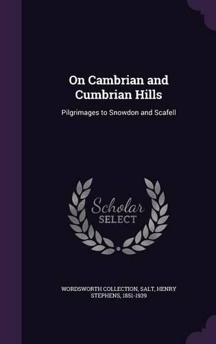 Cover image for On Cambrian and Cumbrian Hills: Pilgrimages to Snowdon and Scafell