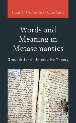 Cover image for Words and Meaning in Metasemantics