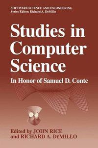 Cover image for Studies in Computer Science: Proceedings of a Conference Held in West Lafayette, Indiana, November 1-3, 1989