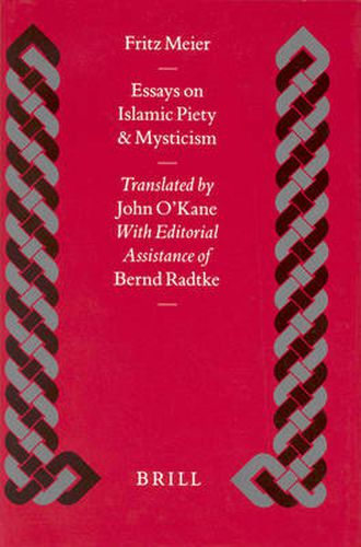 Cover image for Essays on Islamic Piety and Mysticism