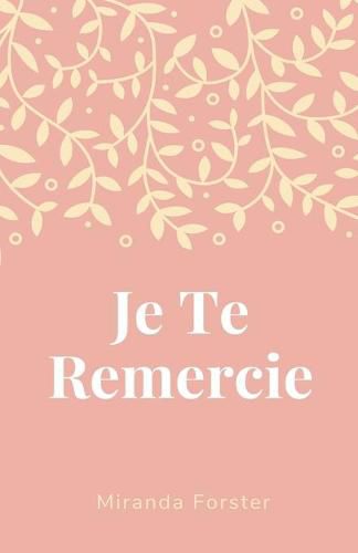 Cover image for Je Te Remercie