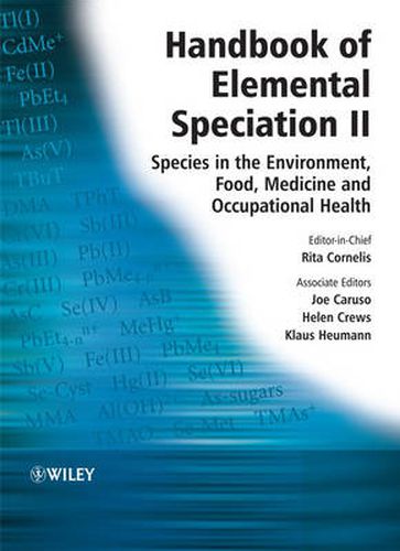 Cover image for Handbook of Elemental Speciation: Species in the Environment, Food, Medicine and Occupational Health