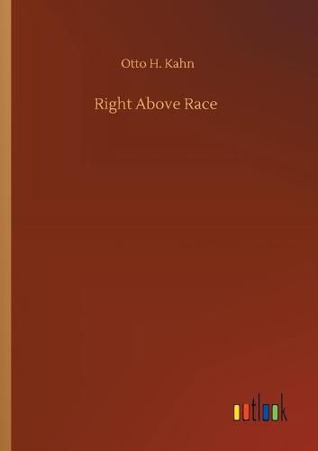 Cover image for Right Above Race